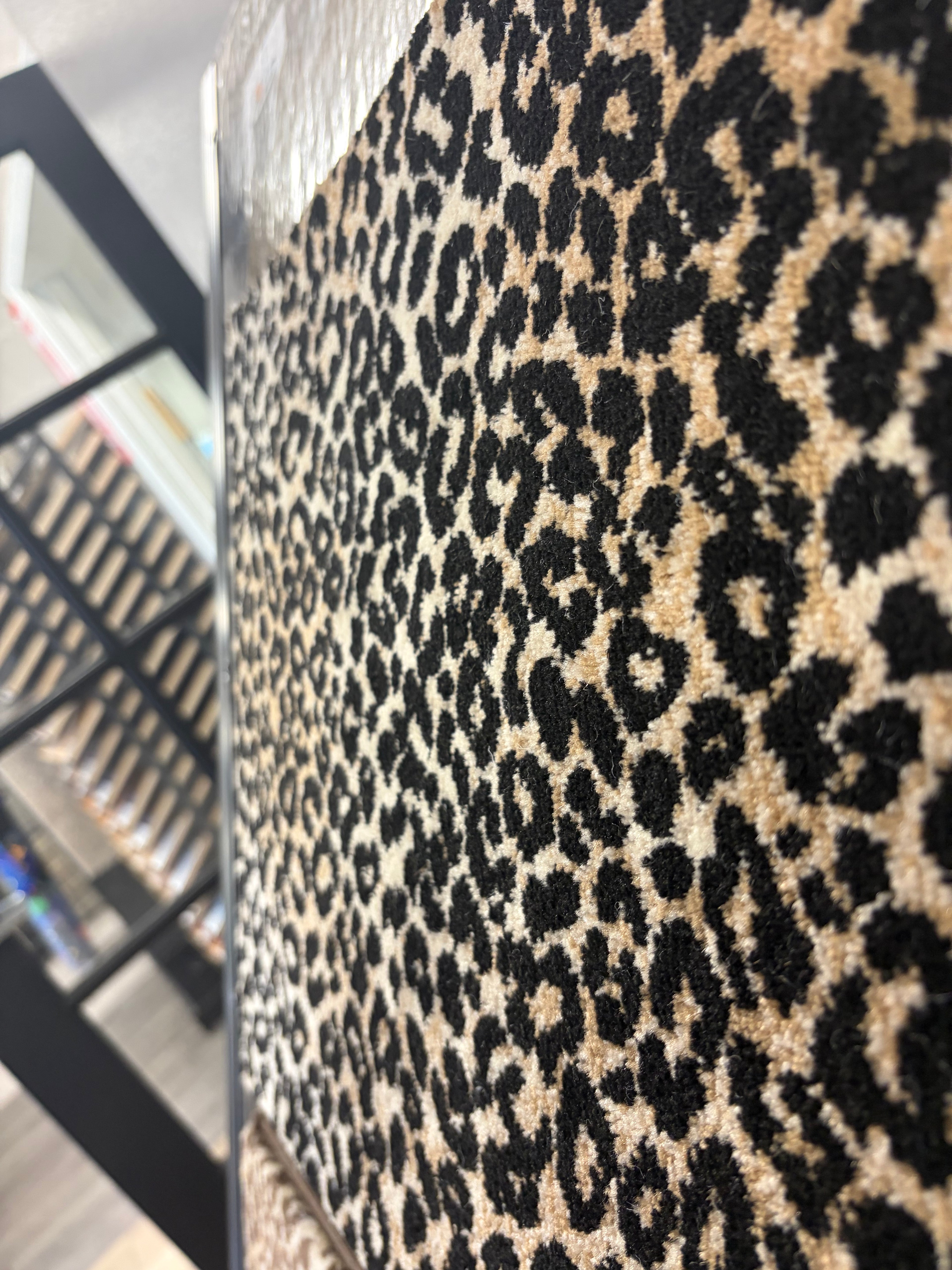 Leopard Animal Print Area Rug 6x9