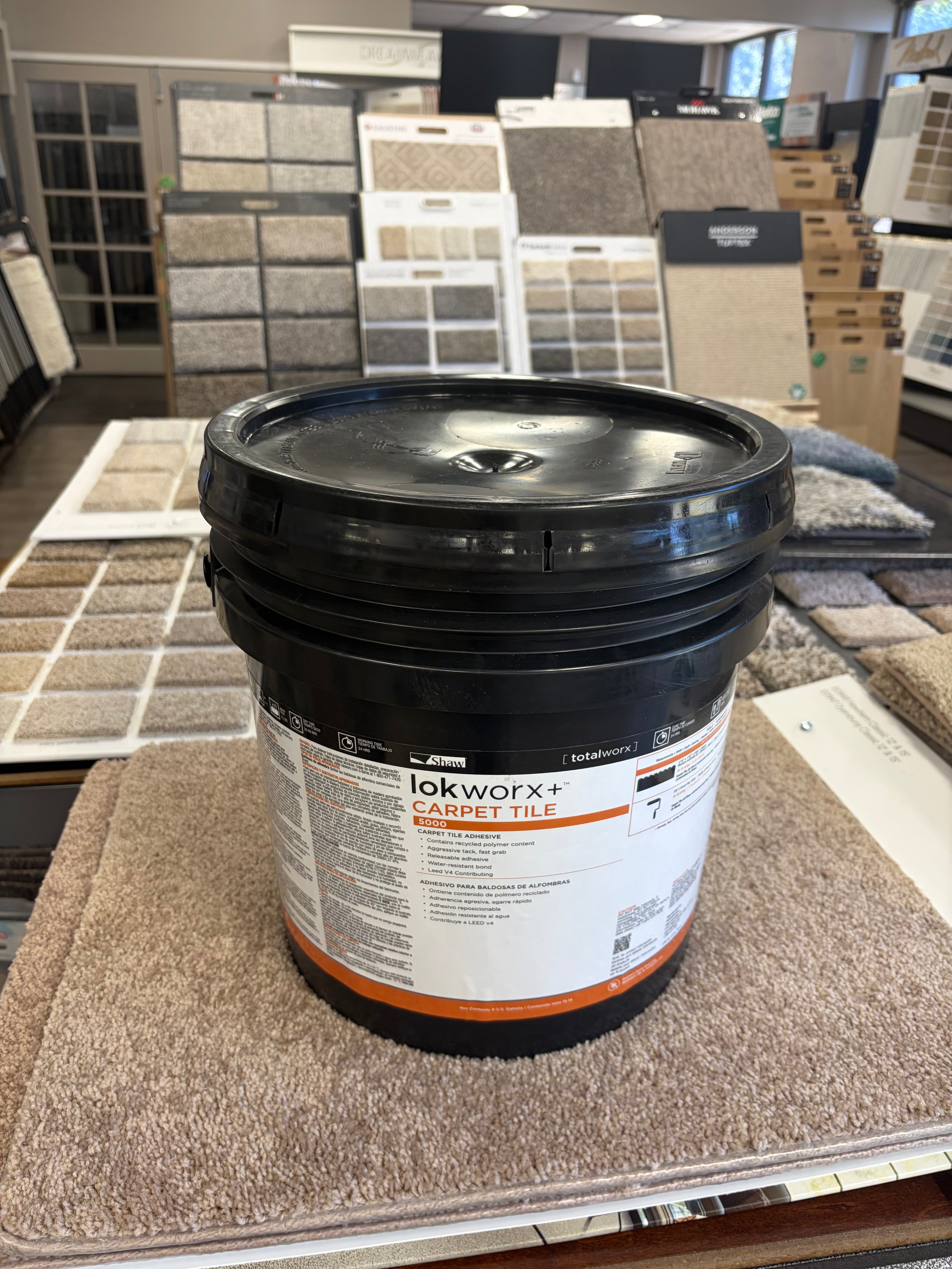 Shaw 5000 Premium Carpet Tile Adhesive 4 Gallons